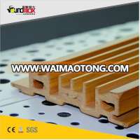 ECO acoustic wooden decorative panel board for churchs,home theaters,ect.ceiling and wall sound deffusion